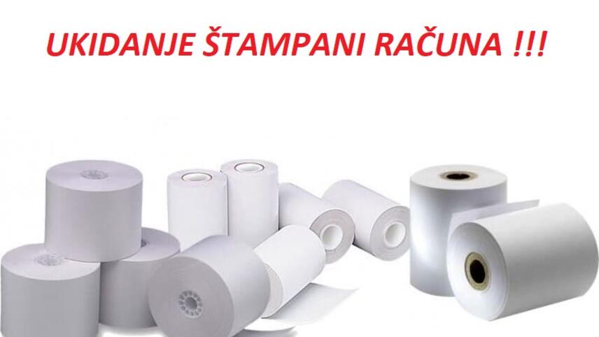 Ukidanje štampanih računa?